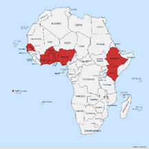 Countries represented in JULES Academy 2025.